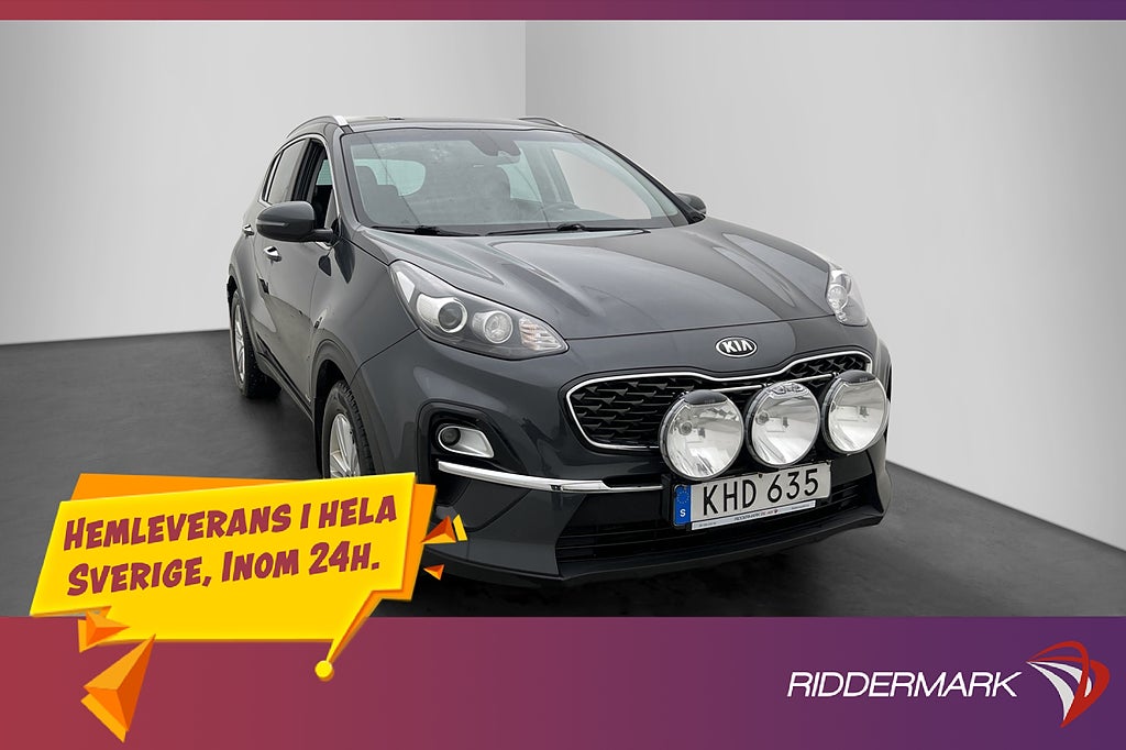 Kia Sportage 1.6 136hk AWD Advance M-Värmare Kamera Dragkrok