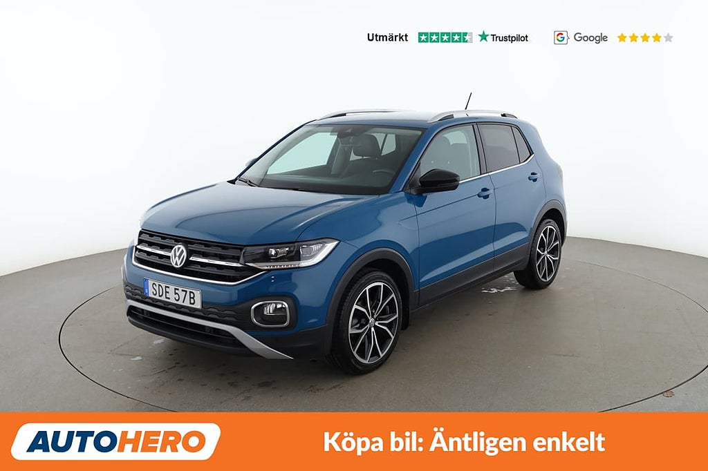 Volkswagen T-Cross 1.0 TSI / Dragkrok, Backkamera, PDC