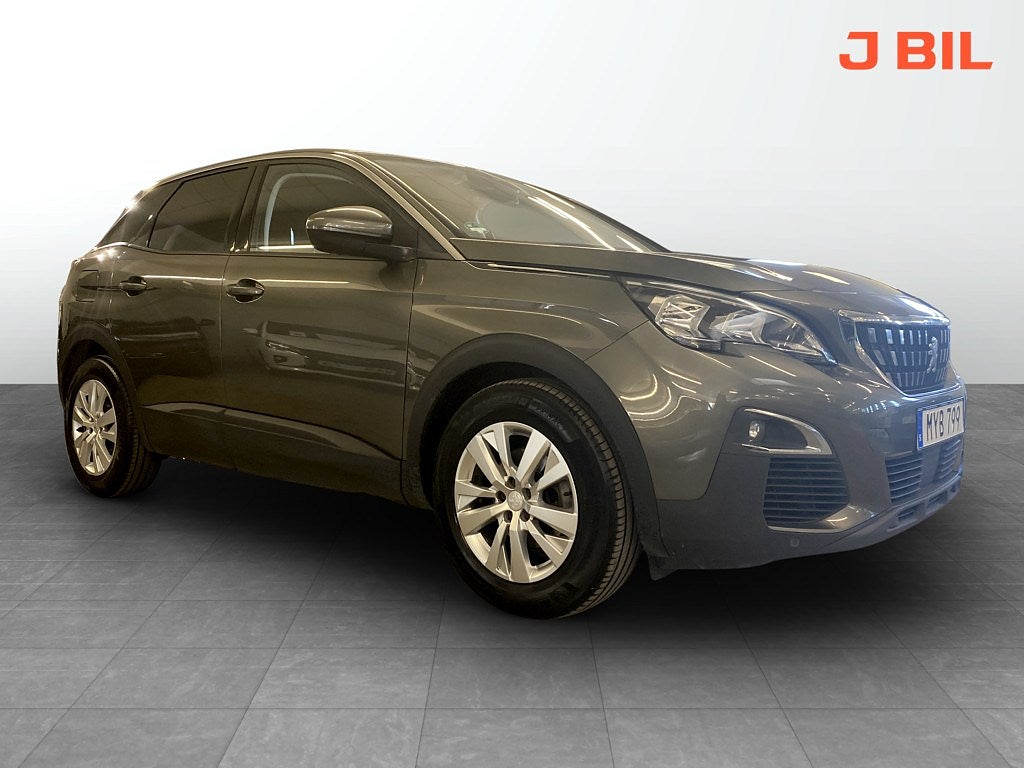 Peugeot 3008 Active 1.2 130hk - CARPLAY, P-SENSORER