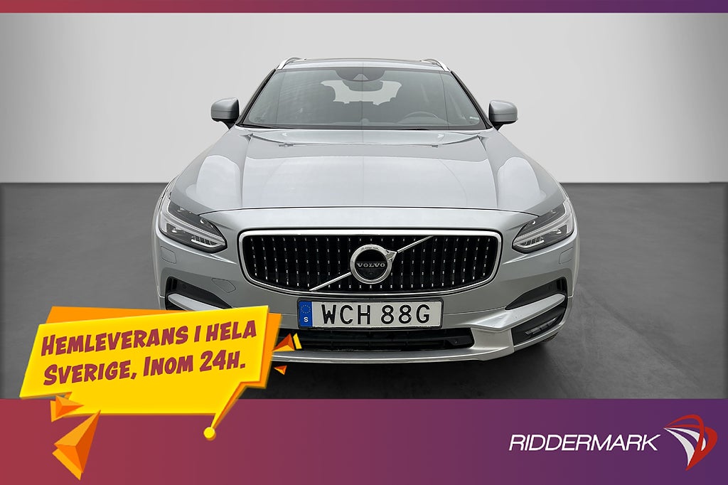 Volvo V90 Cross Country D5 AWD B&W 360° Pano Skinn Drag VOC