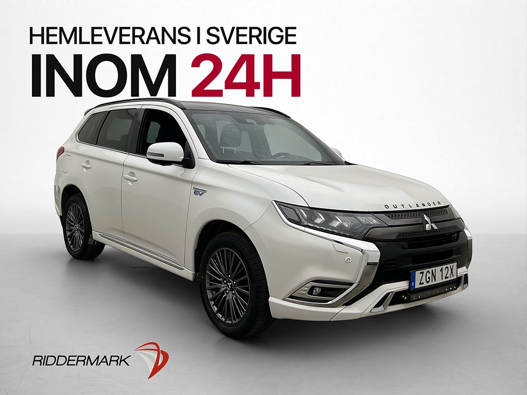 Mitsubishi Outlander PHEV S-Edition Taklucka 360° Skinn Drag