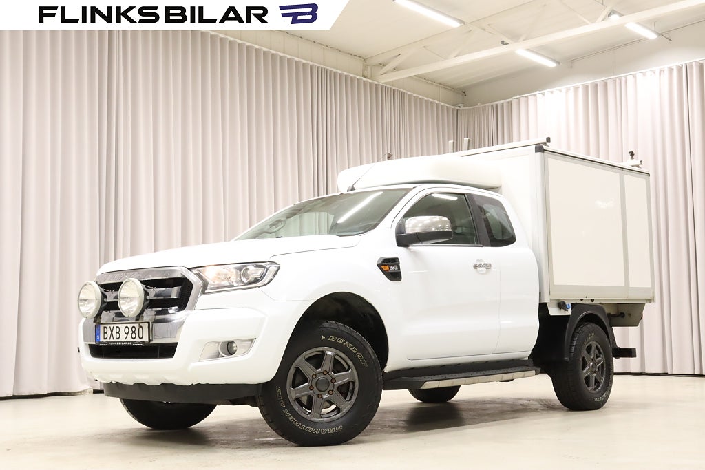 Ford ranger 160HK Kåpa|Drag|Dieselvärmare|Omvandlare|Momsbil