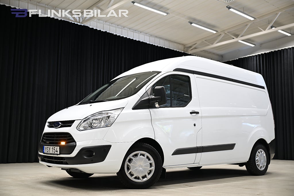 Ford transit Custom 130HK L2 Högtak|Automat|Drag|Värmare|NyKamrem
