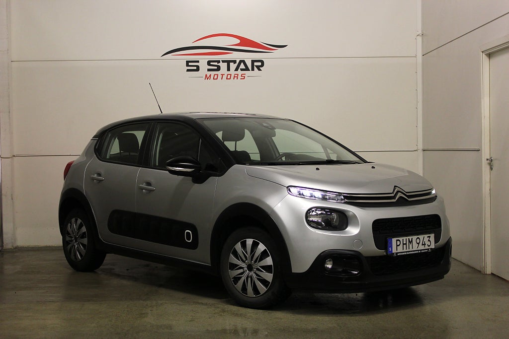 Citroën C3 1.6 BlueHDi Euro 6 |  Carplay | P-sesnor |  En Äagare