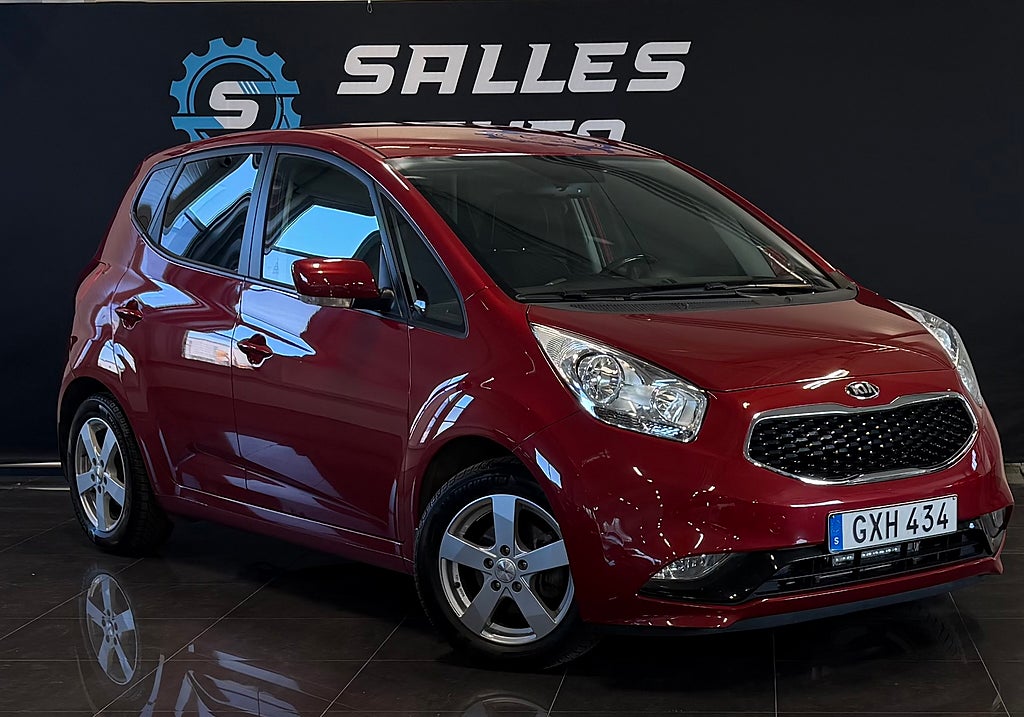 Kia Venga 1.4 CRDi Comfort Euro 6,Drag,Fullserv,SvSåld,Ledramp.