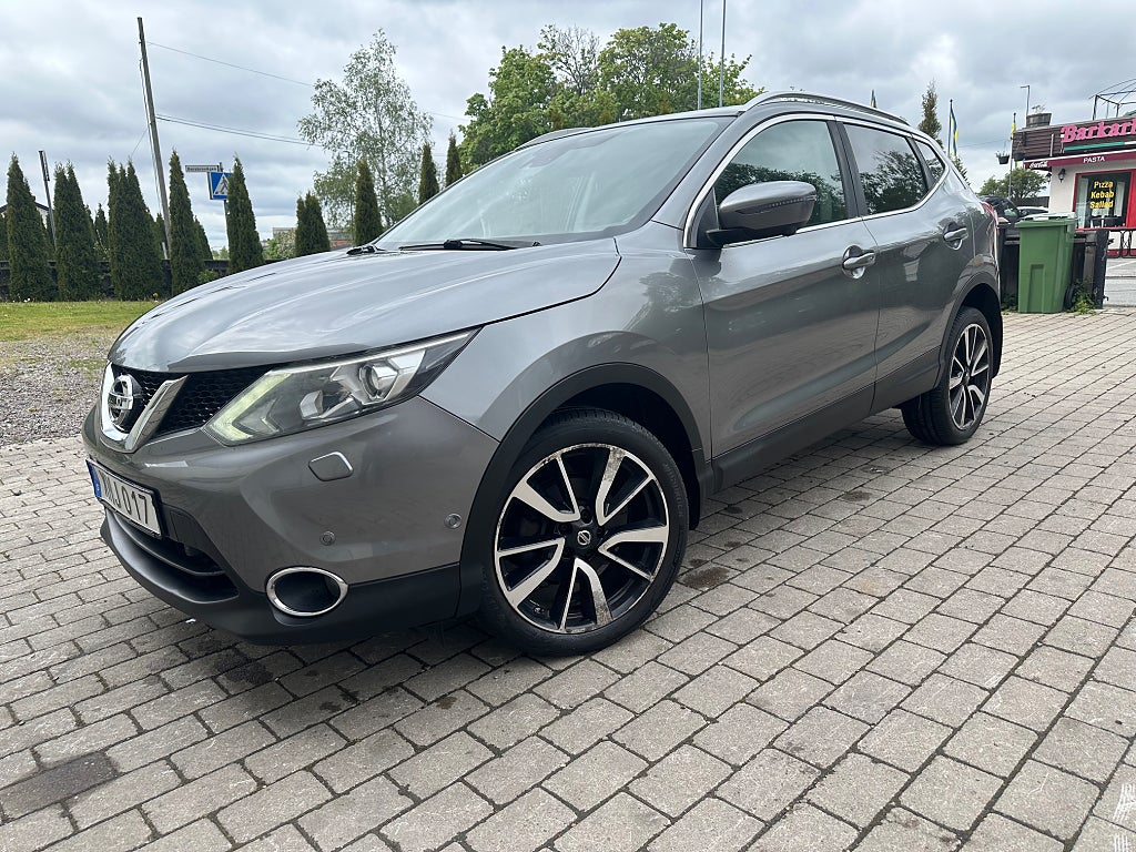Nissan Qashqai 1.2 DIG-T XTRONIC-CVT/Navi/B-kam/Glastak/12 mån garanti