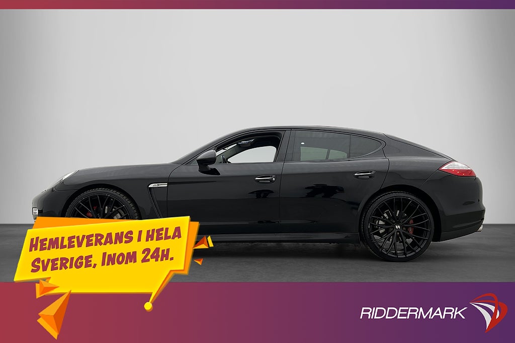 Porsche Panamera 4 PDK 300hk AWD Värmare Skinn Sv.Såld