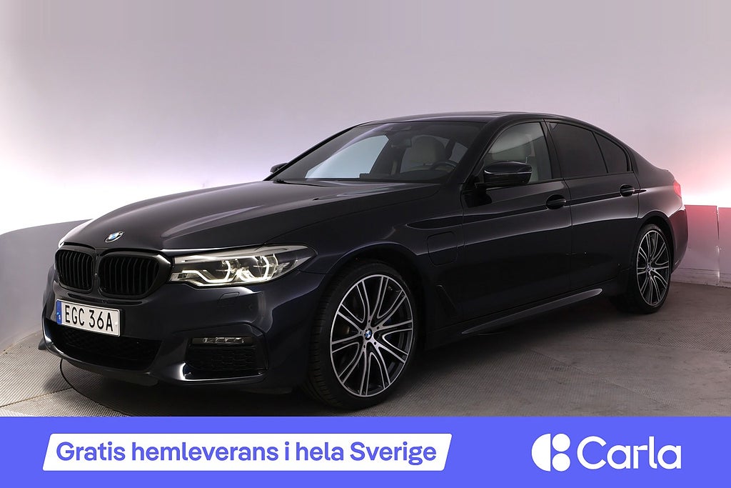 BMW 530e xDrive M-Sport Komfortstol Nappa Taklucka HK 360