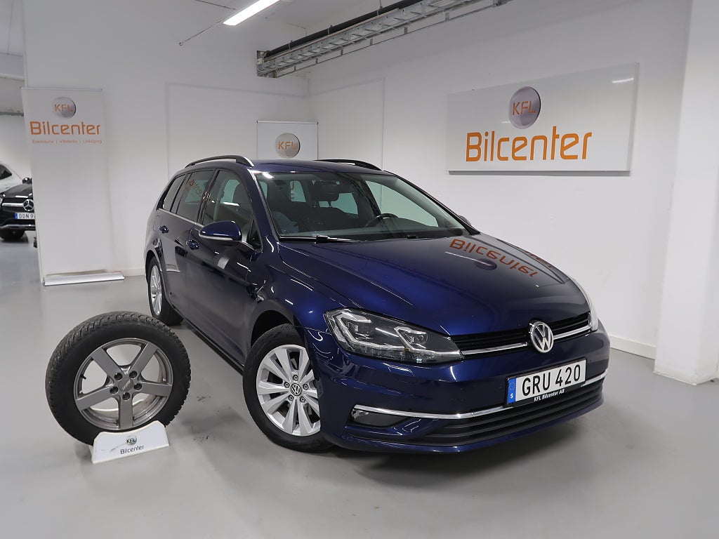 Volkswagen Golf 1.4 TSI GT V-Däck ingår Drag-Kamera-Motorvärmare-CarPla