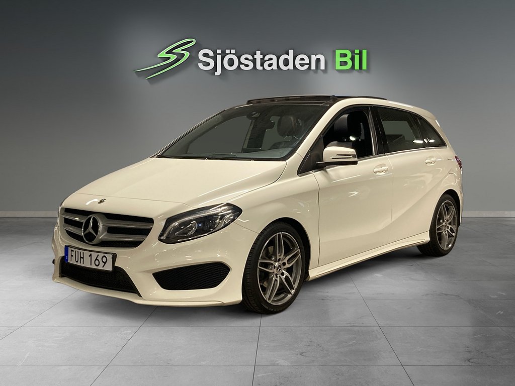 Mercedes-Benz B 180 AMG Sport Drag Panorama Värmare 