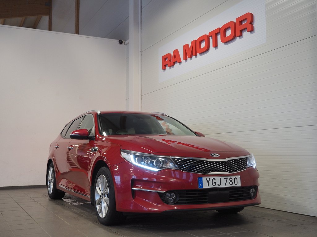 Kia Optima Sport Wagon 1.7 VGT DCT 141hk | Drag | Navi | 2017