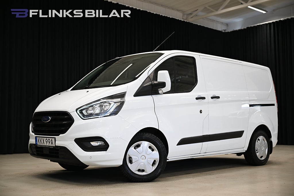 Ford transit Custom 130HK Automat|Dubbeldörr|Inredd|Nykamrem|Leasbar