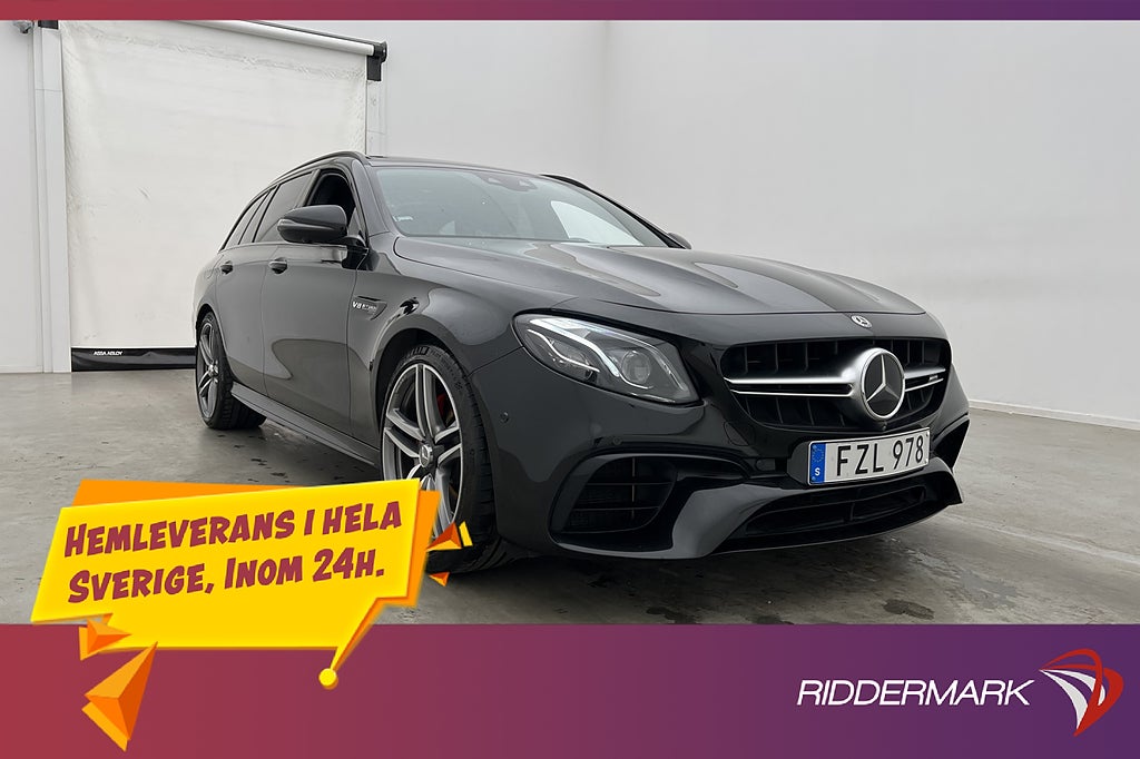 Mercedes-Benz AMG E 63 S 4M+ 612hk Burmester Pano Wide HUD