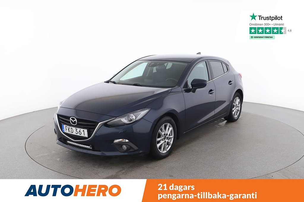 Mazda 3 Sport / Motorvärmare, Dragkrok, PDC-bak