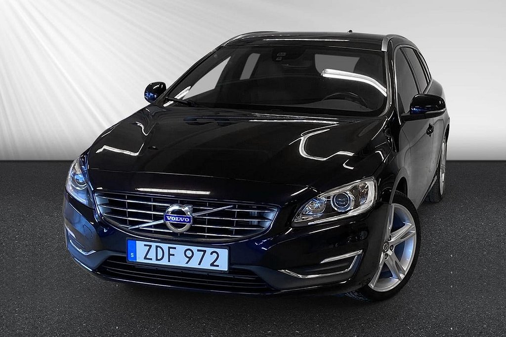 Volvo V60 D3 Classic Summum Läder Elstolar VOC Nyserv