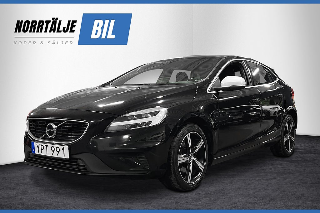 Volvo V40 D3 R-DESIGN 150 HK D-VÄRMARE NYSERVAD K-REM BYTT 