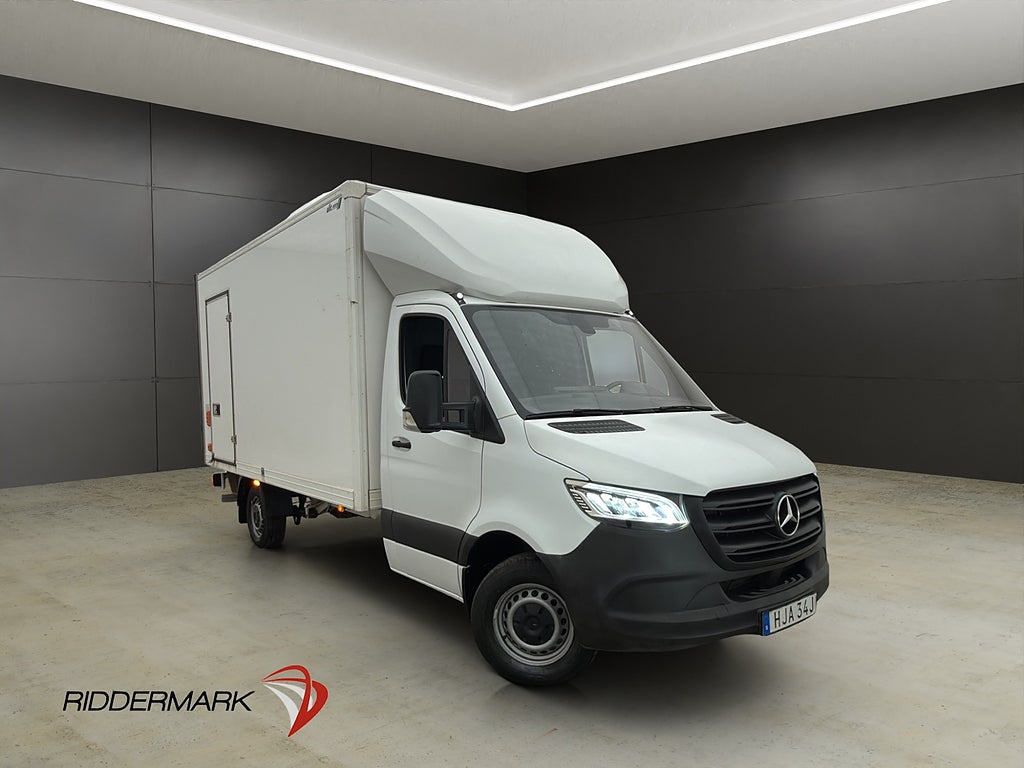 Mercedes-Benz Sprinter 317 BAKGAVELLYFT Sidodör CARPLAY Moms