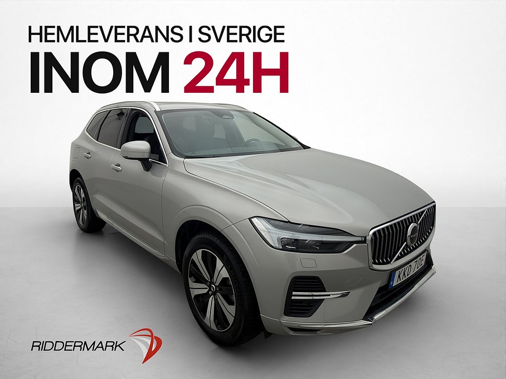Volvo XC60 Recharge T6 AWD Plus Bright Drag Pano Skinn MOMS