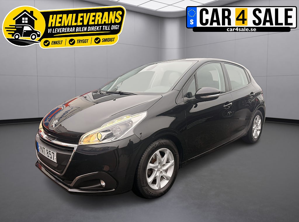 Peugeot 208 5-dörrar 1.2 PureTech 82 ETG5|Euro6|Kamrem bytt|GARANTI