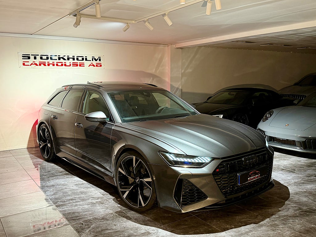 Audi RS6 600HK Avant PANO/KERAMISKA /B&O /MOMS