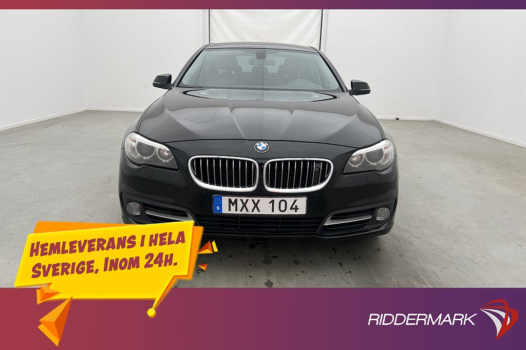 BMW 530 D xDrive Sedan Night-Vision Navi Skinn Elstolar Drag