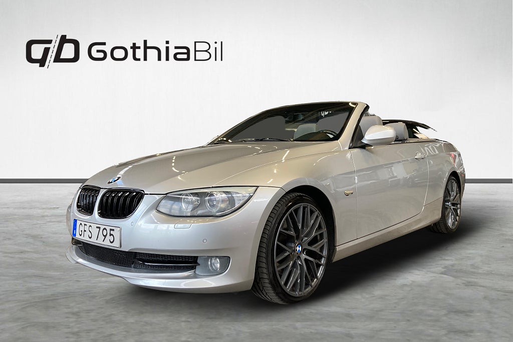 BMW 325 d Convertible Aut Comfort Dynamic Läder Farth 19 tum