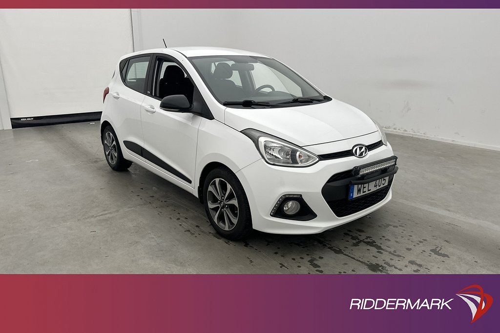 Hyundai i10 1.0 67hk Comfort Plus Sensorer Rattvärme Välserv