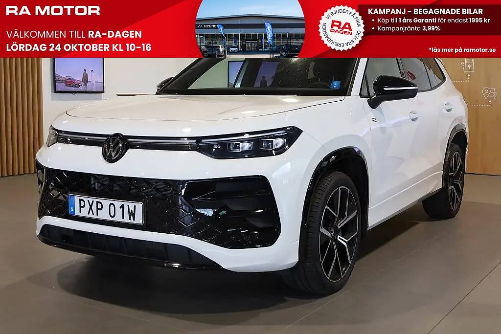 Volkswagen Tayron 2.0 TDI 193hk 4M R-Line 7-Sits | Drag | D-värm| Pano | 2025