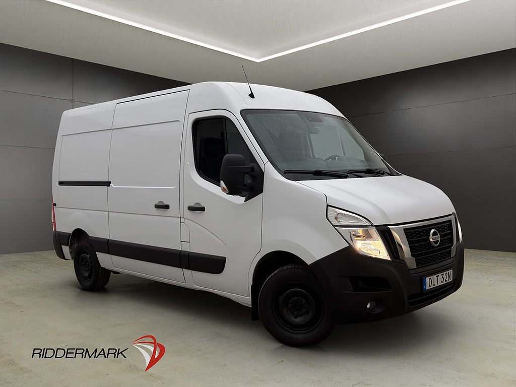Nissan nv400 L2H2 2.3dCi Värmare 3-Sits Drag B-Kamera Moms