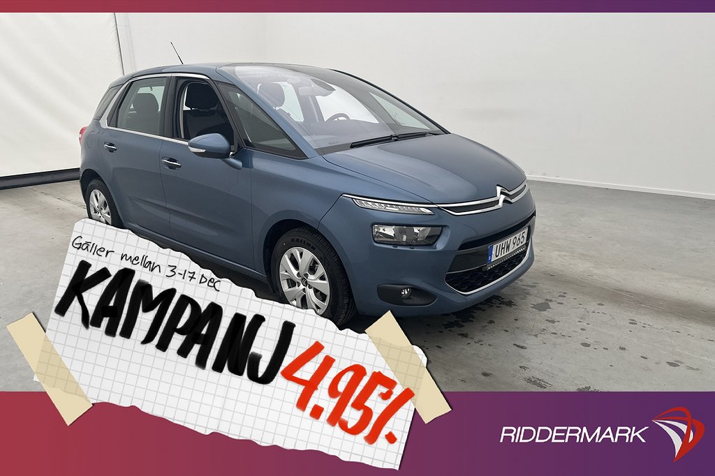 Citroën C4 Picasso 1.6 HDi 116hk Intensive 4,95% Ränta