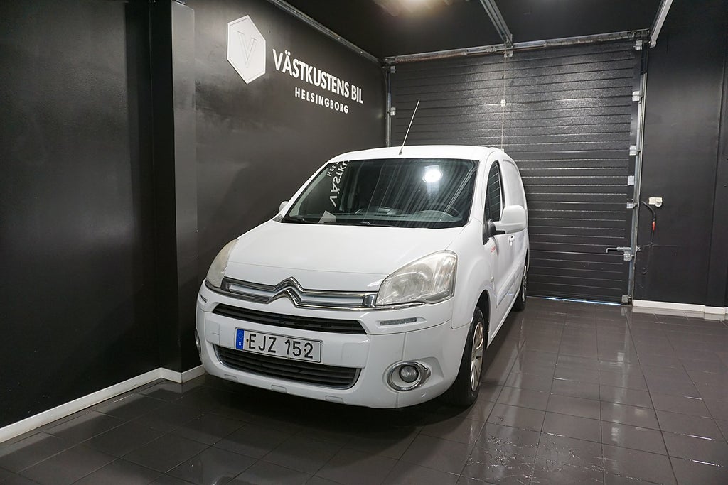 Citroen Berlingo Van 1.6 HDiF Manuell, 3-Sits, Farthållare 90hk