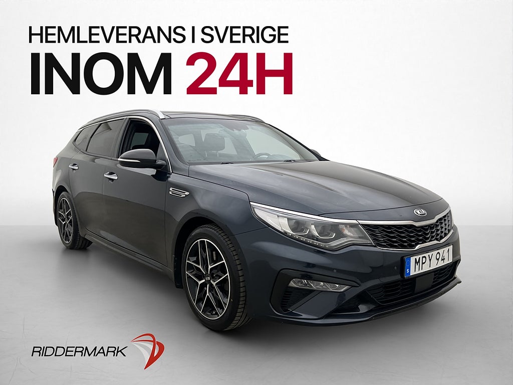 Kia Optima 1.6 180hk GT-Line H/K Pano Kamera CarPlay