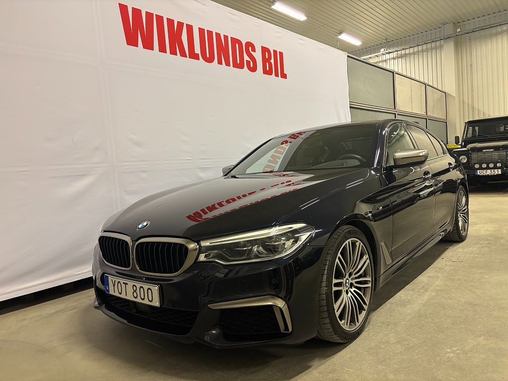BMW M550 i 462HK xDrive Sedan Ultimate Edition Night Sv-såld