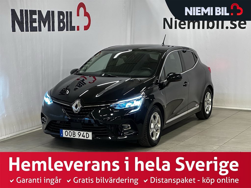 Renault Clio 1.0 TCe Intens Drag/Kamera/MoK-värm/Rattvärme