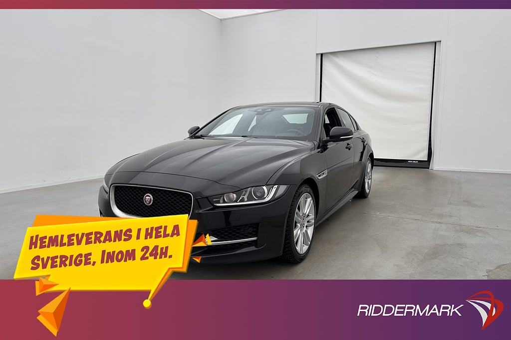 Jaguar XE 20t 200hk R-Sport P-Värmare Kamera Navi Dragkrok
