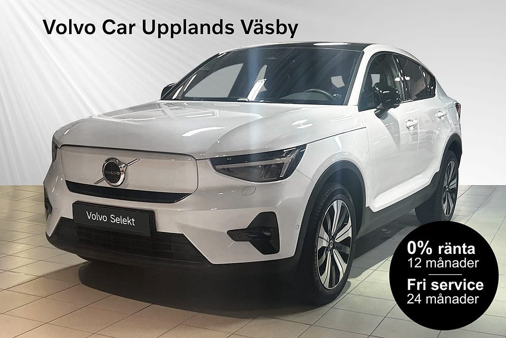 Volvo C40 Recharge Ultimate /Klimatpkt 0% RÄNTA (SELEKT)