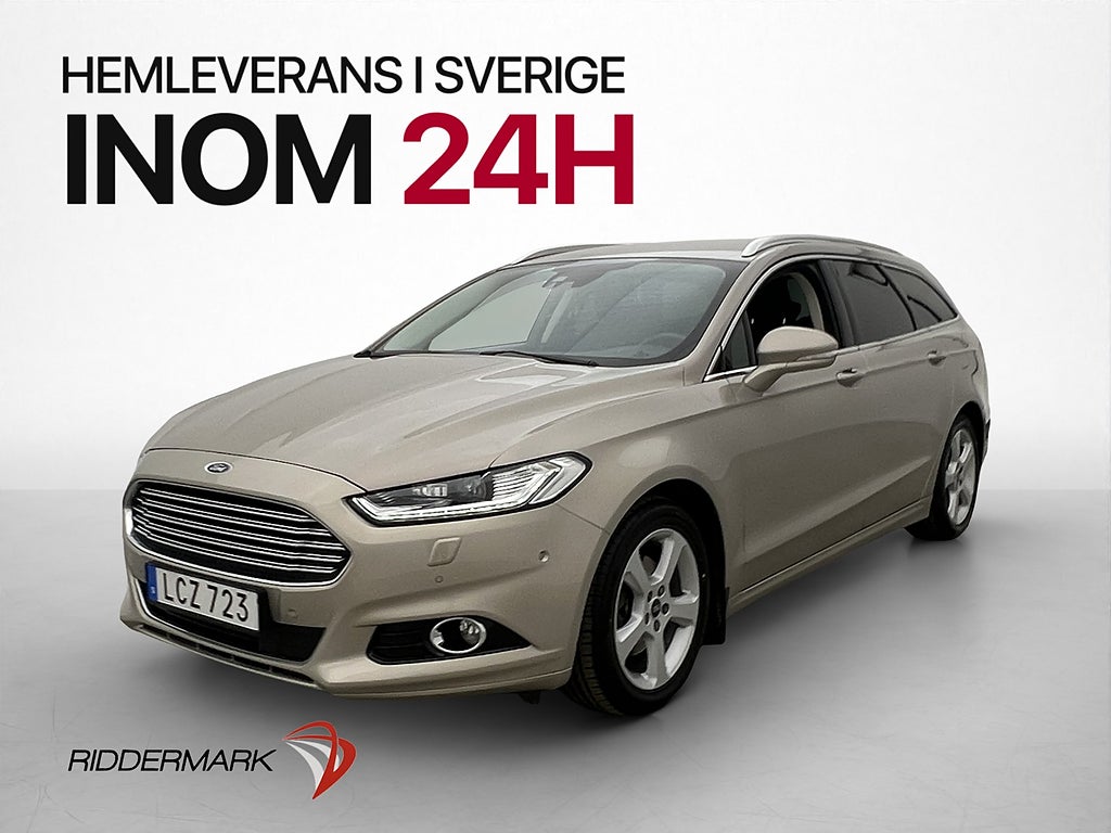 Ford Mondeo 2.0 TDCi AWD 180hk D-Värm Drag Kamera Navi