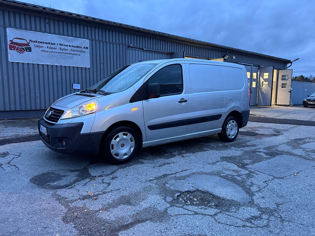Fiat SCUDO  2.0 En ägare 3 sits Leasingsbar Dragkrok Värmare 