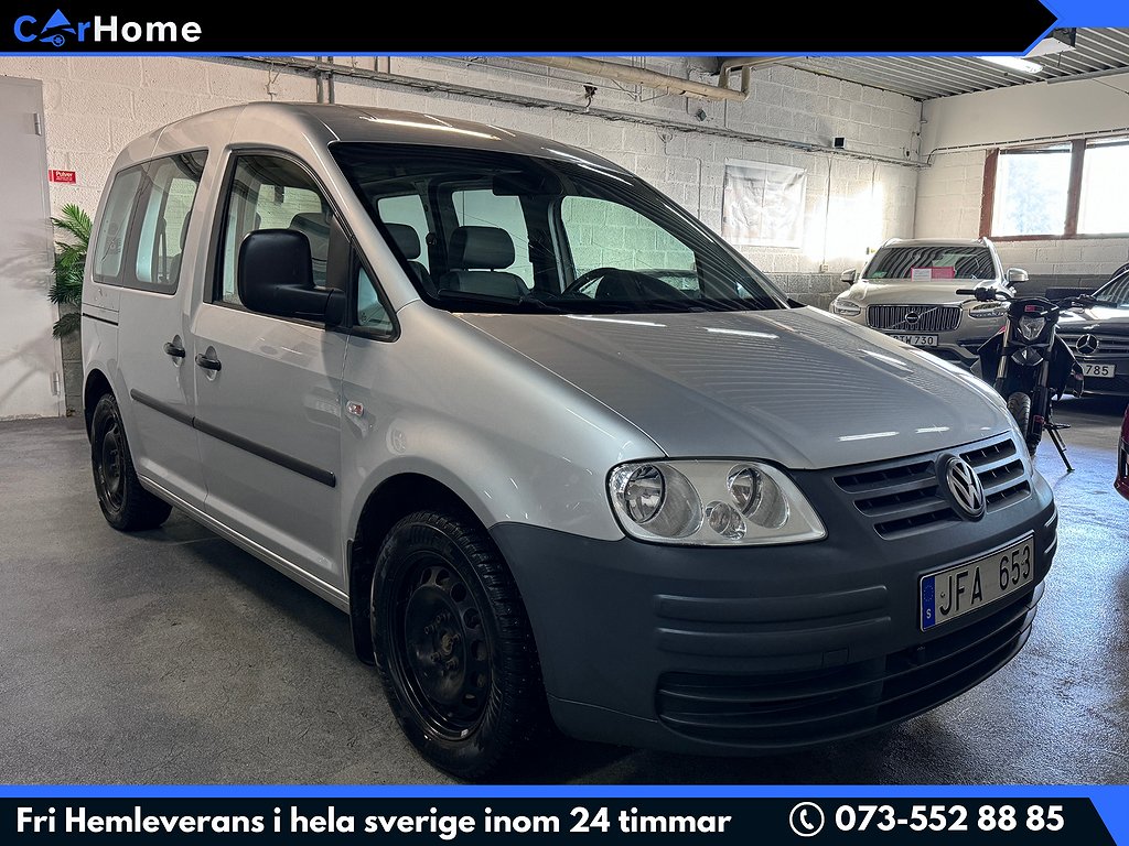 Volkswagen Caddy Kombi 2.0 5-Sits EcoFuel Nybes LågMil 109hk