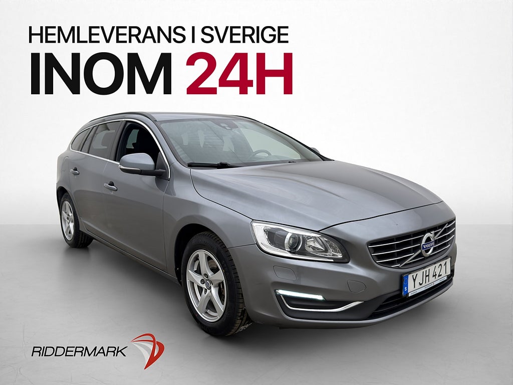 Volvo V60 D4 Momentum VOC Värmare Rattvärme P-Sensorer Drag