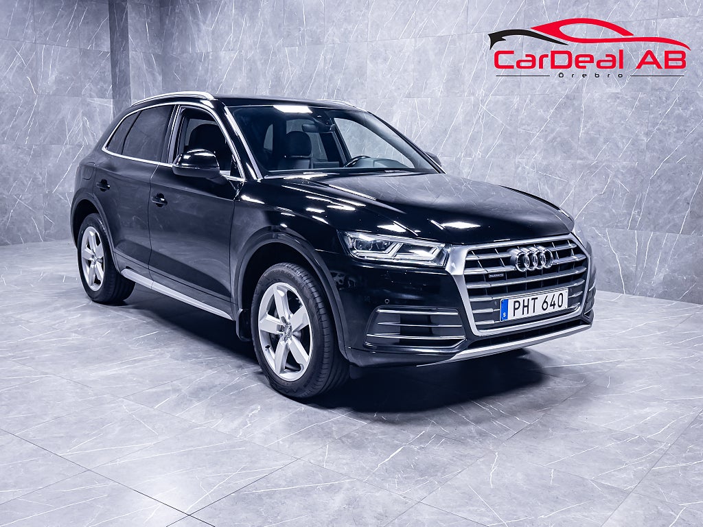 Audi Q5 2.0 TDI Q S Tronic Värmare Läder Kamera Ambient CarPlay