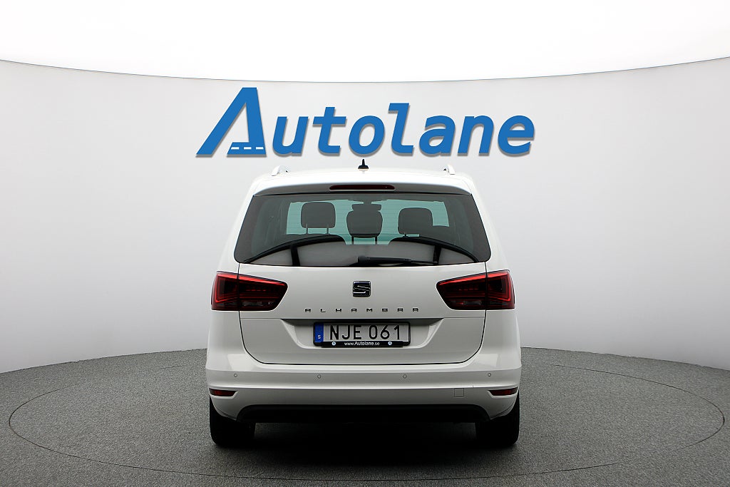 Seat Alhambra 7-Seater 2.0 TDI Dragkrok,Värmare,GPS, PDC 184hk
