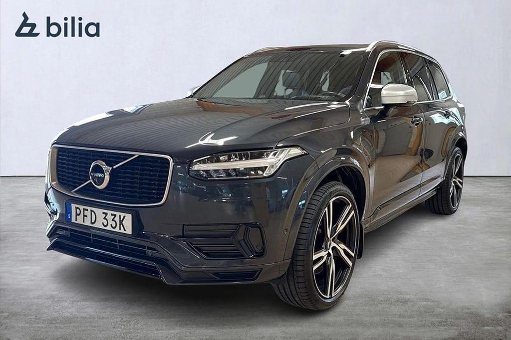 Volvo XC90 7-sits T8 Twin Engine AWD,392hk/R-design/Pano/B&W