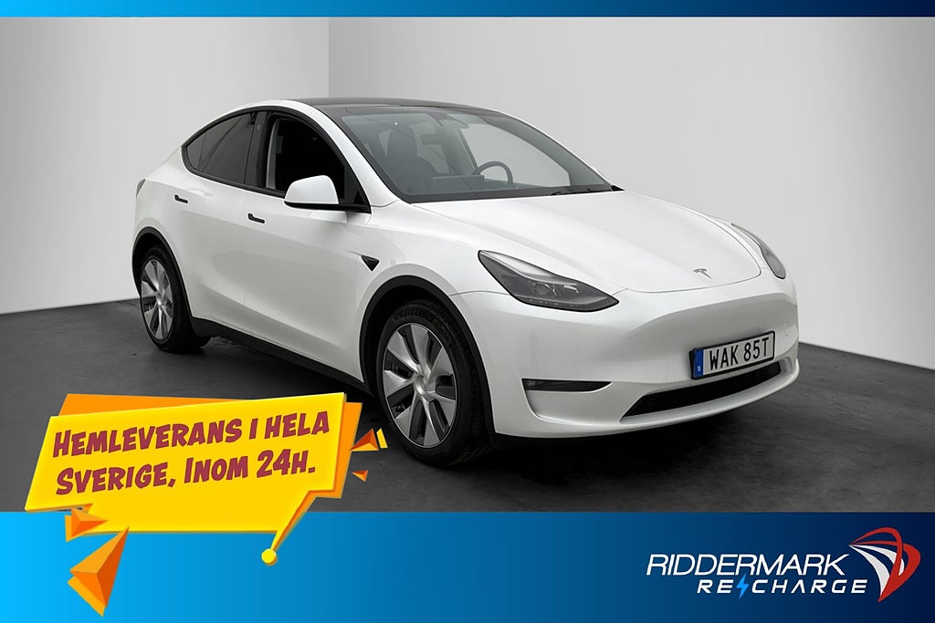 Tesla Model Y Long Range AWD Dragkrok Autopilot 1-Brukare