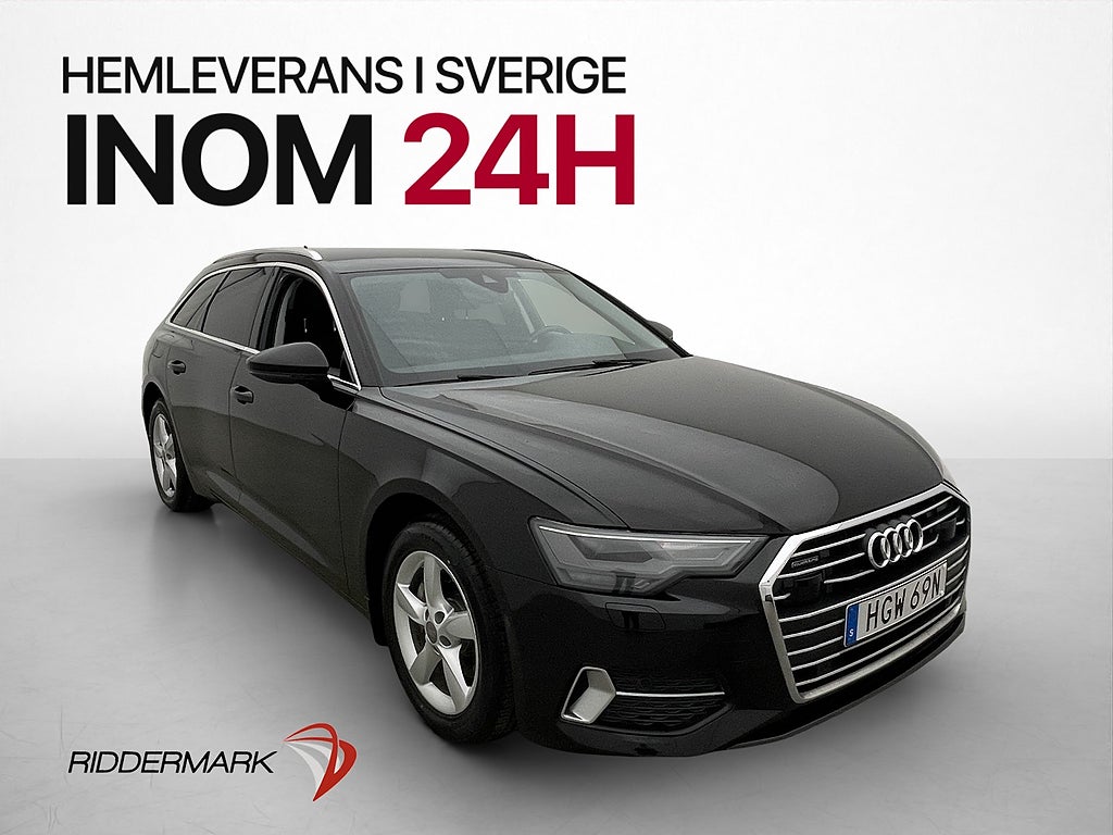 Audi A6 Avant 40 TDI Quattro 204hk Proline Värmare Dragkrok