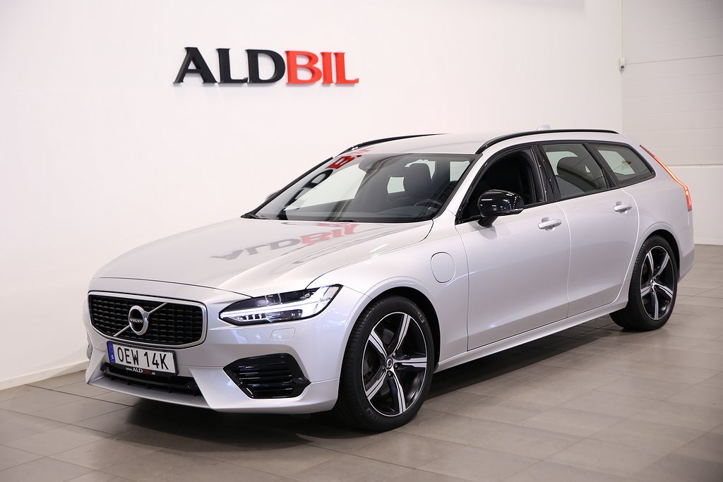 Volvo V90 Recharge T8 392hk AWD R-Design / Teknikpkt / Drag / Backkamera