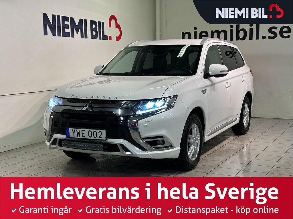 Mitsubishi Outlander PHEV CVT Fleet Edt Drag Kamera S/V-hjul