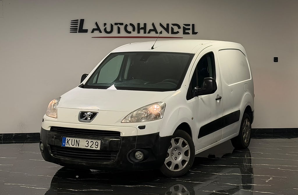 Peugeot Partner Van Utökad Last 1.6 HDi Drag 90Hk