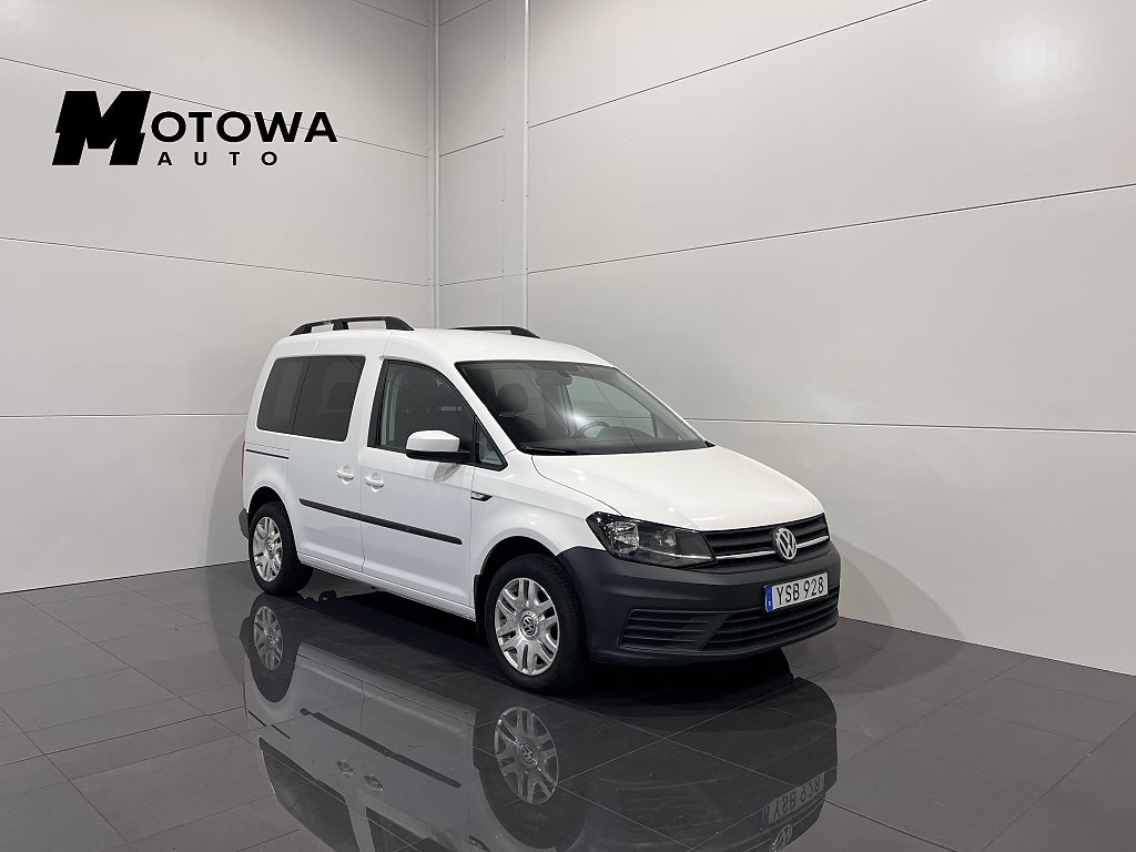 Volkswagen Caddy Combi 2.0 TDI BMT 5 sits Dragkrok Värmare Euro 6