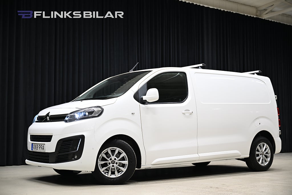 Citroen Jumpy 177HK Automat|Nedlackad|Inredd|Dubbelgolv|Xenon|SeUtr!